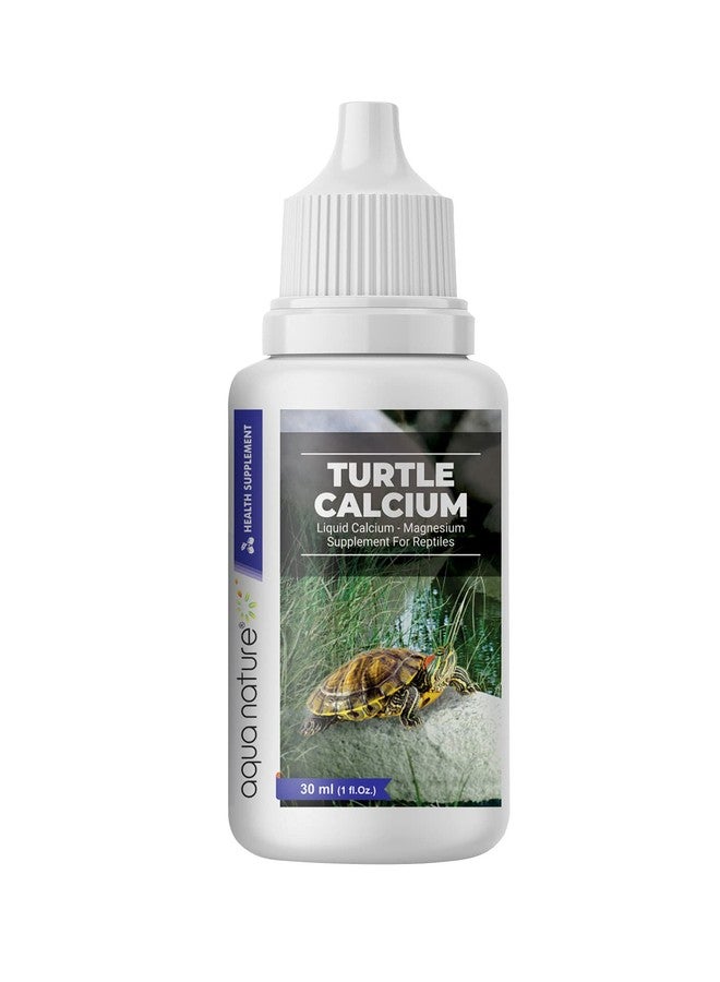 aqua nature AquaNature® Turtle Calcium Supplement -Liquid Calcium -Magnesium Supplement for Reptiles 30Ml - Image 1